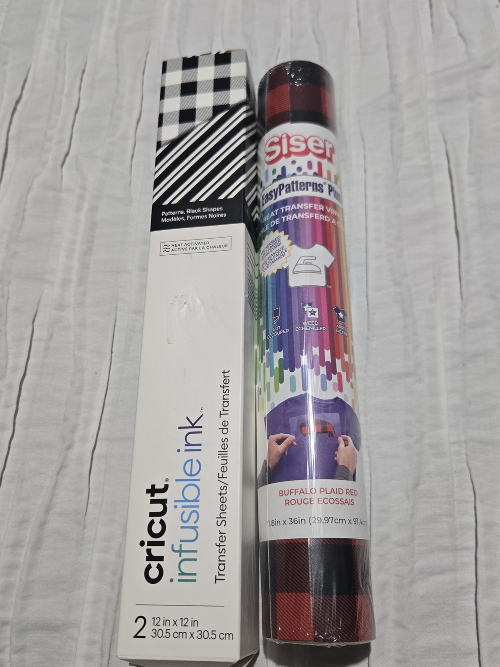 Cricut Infusible Ink/Siser Buffalo Plaid Iron On